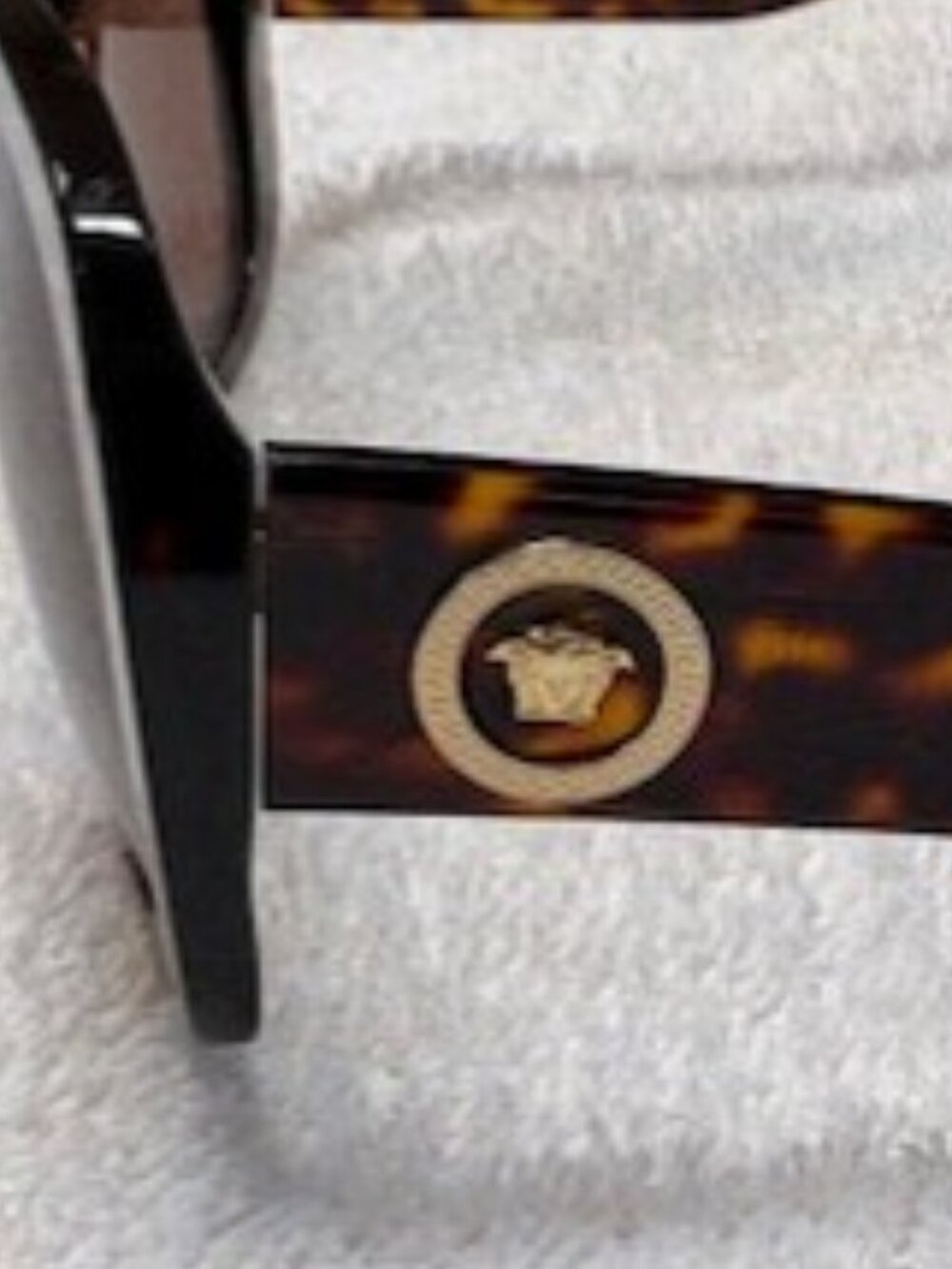 Versace Havana Brown Oversized Sunglasses 4387 108/73 56-19-140 - Picture 7 of 15